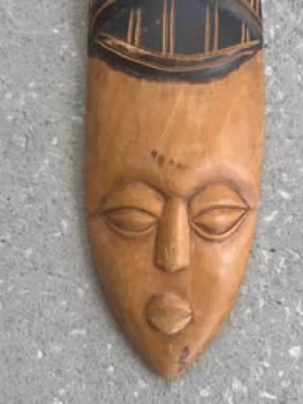 Wooden Mask hand crafted